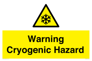 Warning Cryogenic Hazard